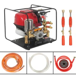 Neptune NPW-50 4-Stroke Portable Power Sprayer, 35CC Petrol Engine, 15 Meter Hose, High Pressure Up To 35 Feet Spray, Ideal For Farming & Garden 4