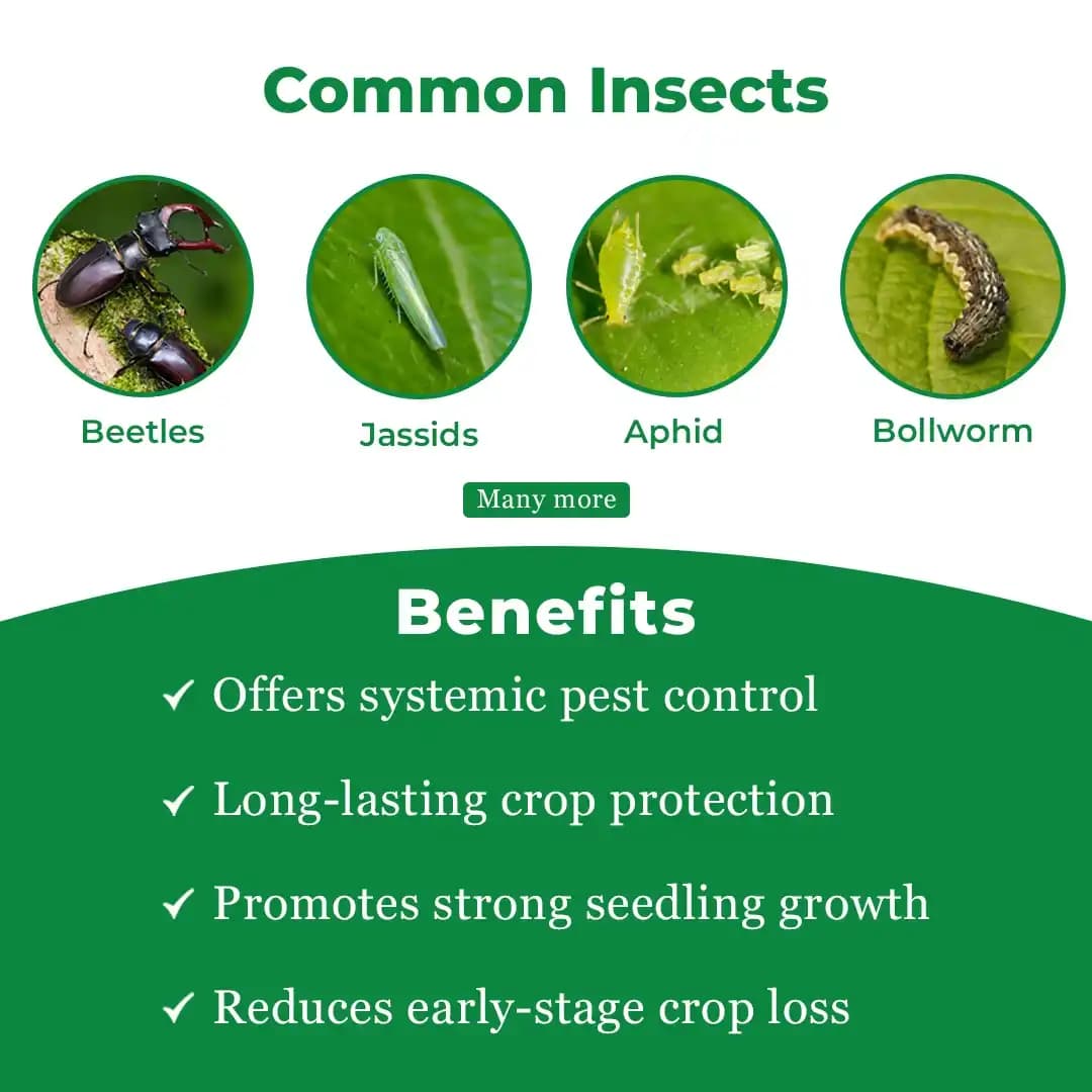 GSP Slayer PRO Thiamethoxam 30% FS Insecticide, Systemic Seed Treatment Insecticide. - Image 3