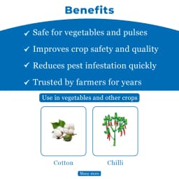 Willowood EMACTO Emamectin Benzoate 5% SG, Best Against Bollworms, Diamond Black Moth 4