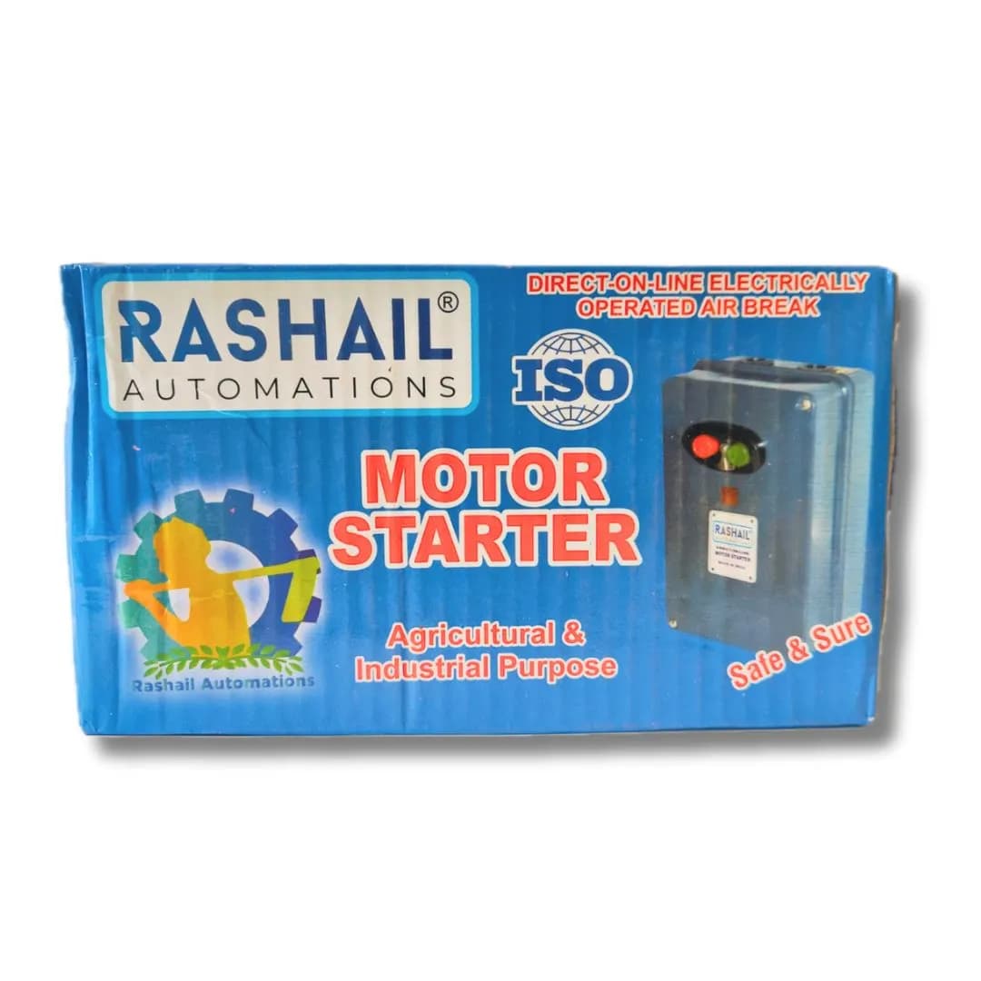 Rashail DOL Motor Starter Up To 10 HP, Efficient Heavy Duty Starter For Agricultural Motors - Image 2