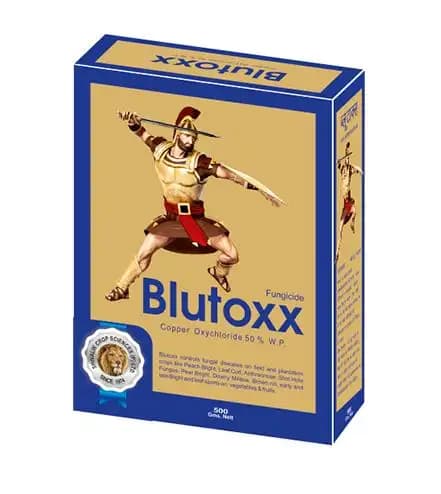 Shivalik Blutoxx , Copper Oxychloride 50% WP Fungicide Contact Fungicide, Controls the Fungal as well as Bacterial Diseases