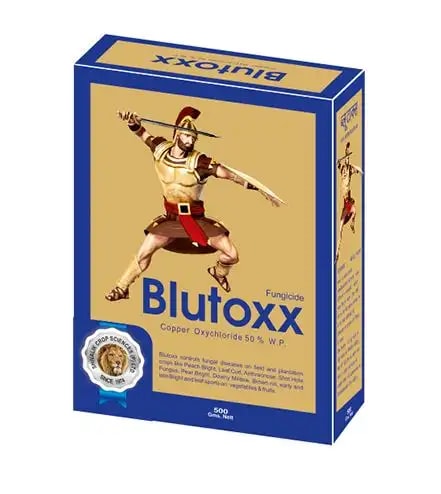 Shivalik Blutoxx , Copper Oxychloride 50% WP Fungicide Contact Fungicide, Controls the Fungal as well as Bacterial Diseases