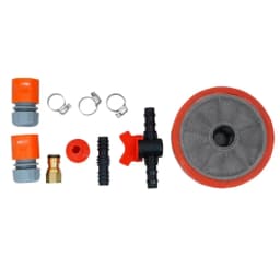 Pad Corp Double Bull Portable Battery Sprayer & Car Washer, Drip Injector 12 Volt x 14 Amp with 10 Meter High Pressure Hose Pipe 11