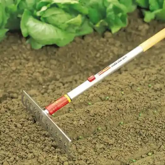 Wolf Garten Soil Rake (DR-M 30) 30cm, Good Use For Home Gardens and Small Farms - Image 3