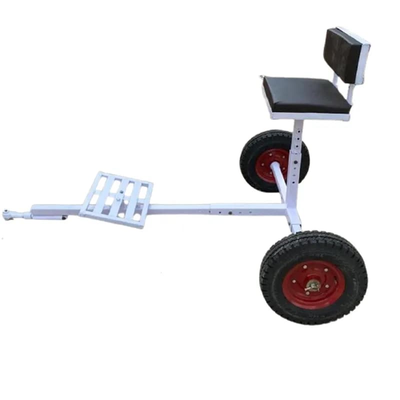 AJ Kisan Heavy Duty Seat Attachment For Power Tiller Suitable For 7HP to 10HP Power Tiller - Image 1