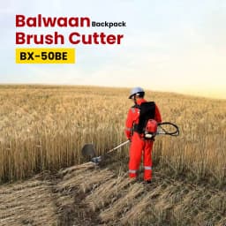 Balwaan BX 50BE Eco Back Pack Brush Cutter, 4 Stroke 50CC, Use For Crop Cutting Cum Grass Cutting 6
