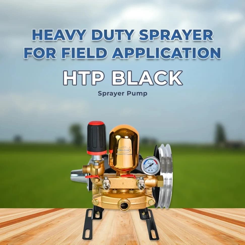 Pad Corp HTP Black - 22 Premium Quality Sprayer , Best For Agriculture Use, 2-Hp Motor or Petrol Engine. - Image 2