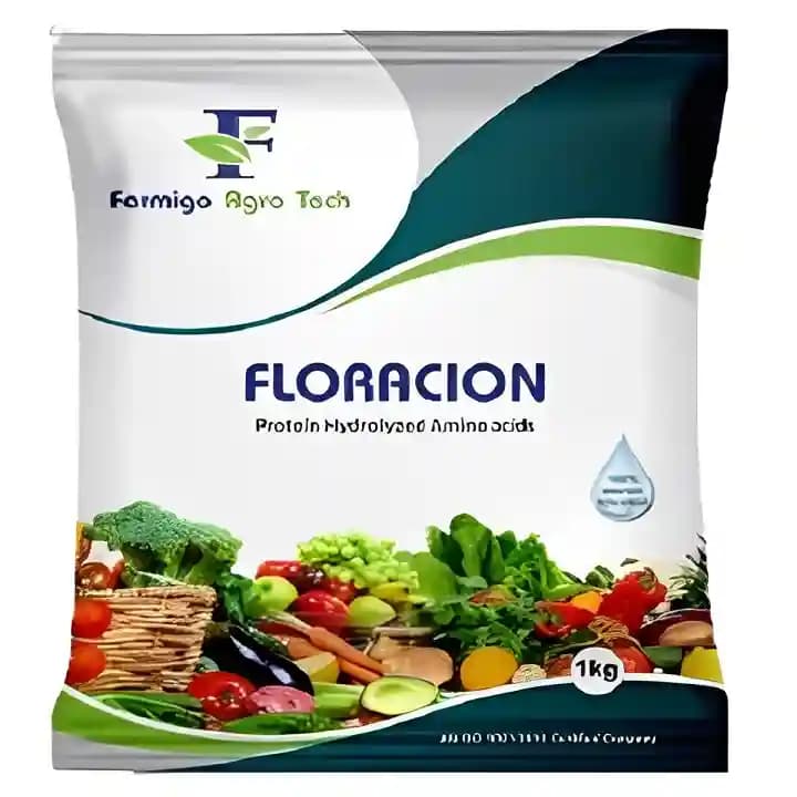 Farmigo Floracion Hydrolysed Amino Acid 80% , Water Soluble Organic Bio Stimulant Based On Amino Acids And Hydrolysed Protein