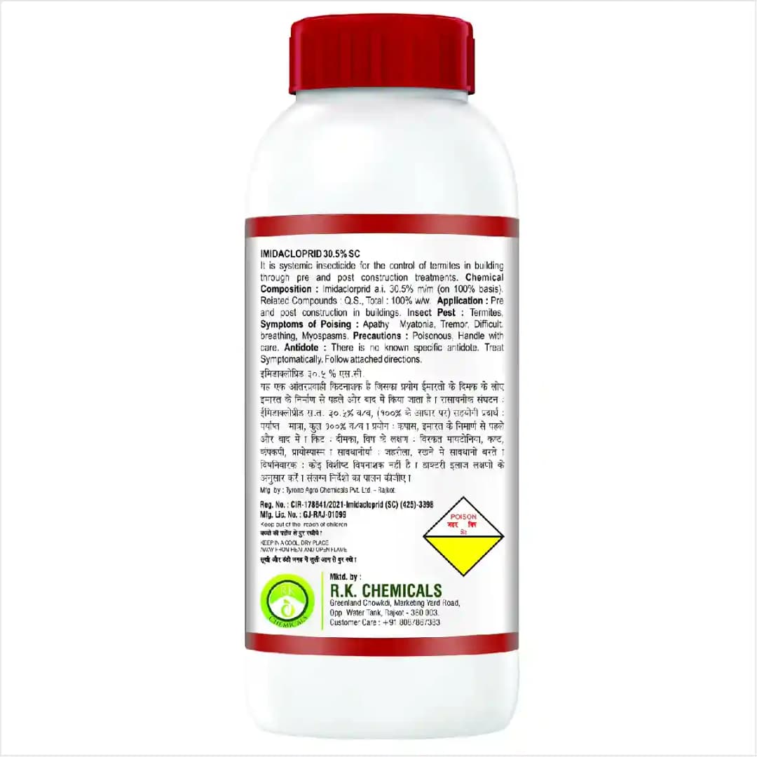 Agriventure IMI Gold (Imidacloprid 30.5% Sc) Systematic Insecticides Control Of Termites In Buildings During Pre And Post-Construction - Image 5