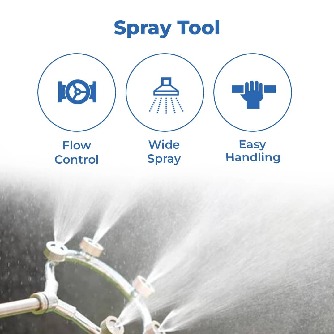 Katra 5 in 1 Spray Nozzle - Steel Sprinkler - Image 3