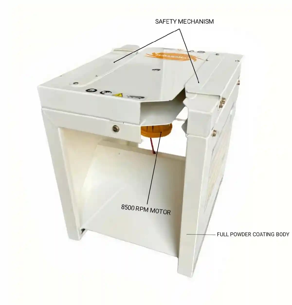 FARMIO Battery Operated Onion & Garlic Leaves Cutting Machine, Works on 12V Battery, 8500RPM Speed, Easy to use - Image 2