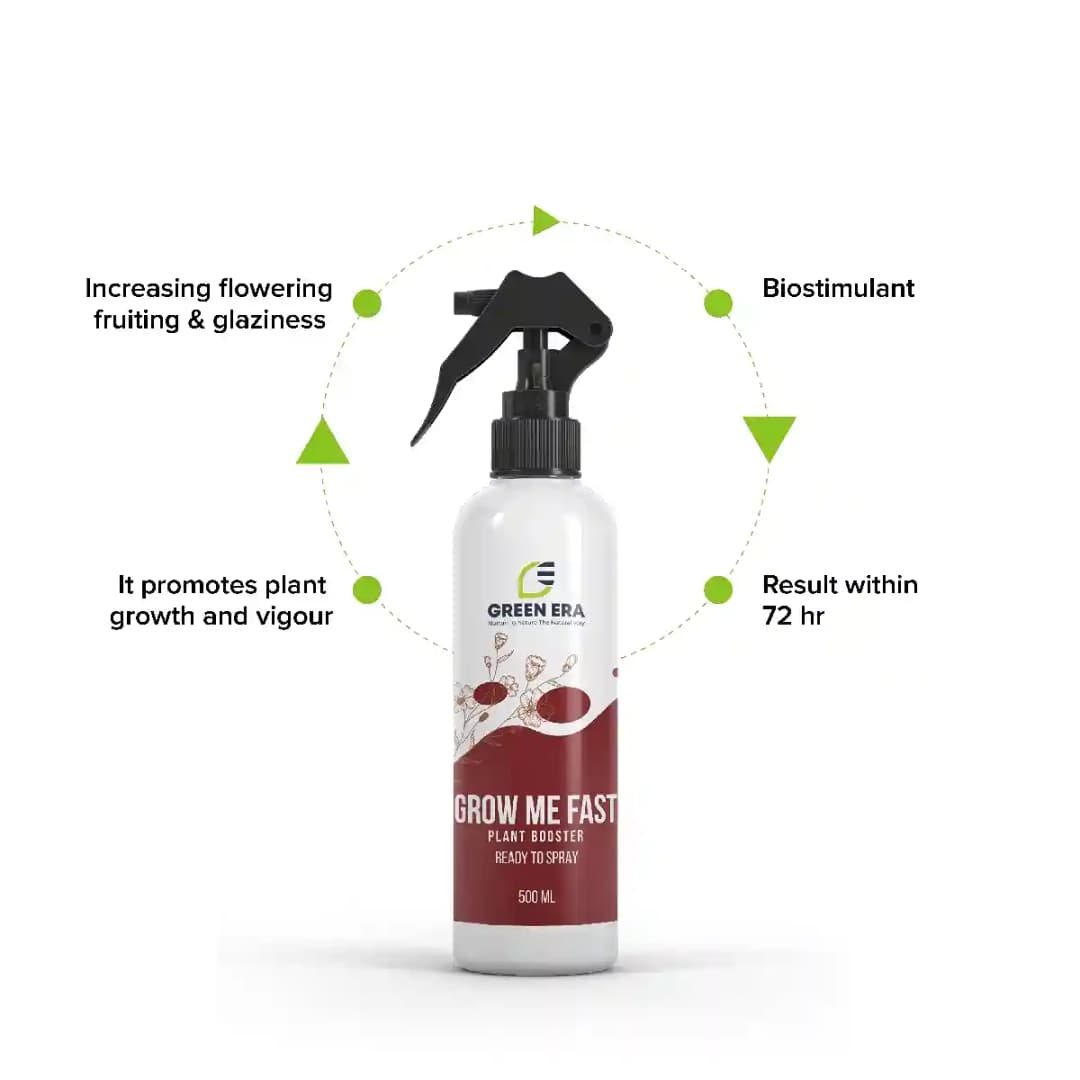 Green Era Grow Me Fast Plant Growth Booster For Fruiting And Flowering, Ready to use Liquid Spray - Image 2