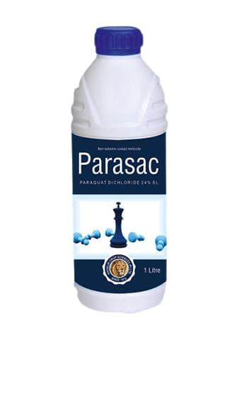 Shivalik Parasac Paraquat Dichloride 24% SL, Selective Herbicide, Effective Control Against Weeds.