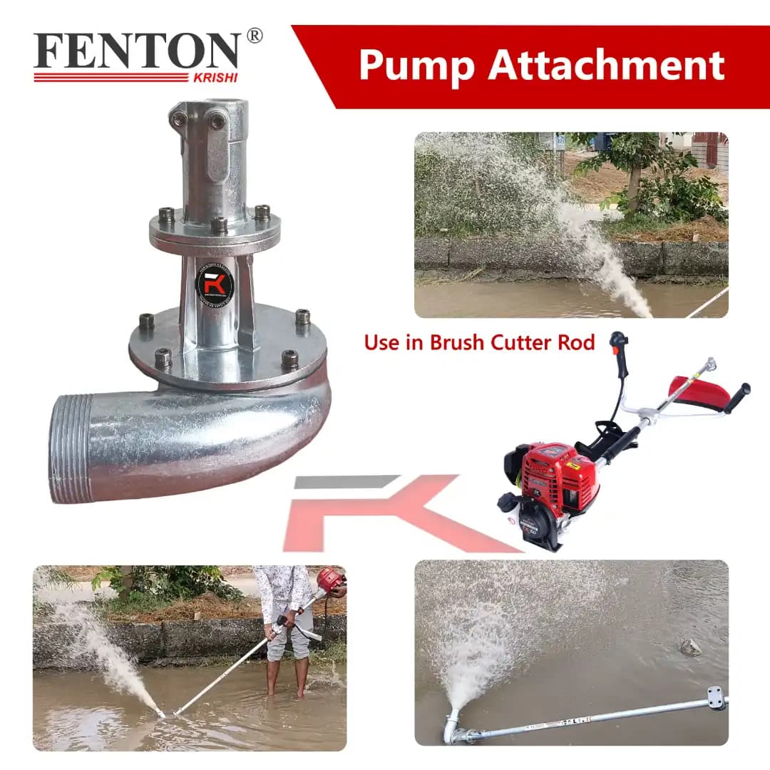Fenton Krishi FTK-WPA-BC26 Water Pump Attachment For Brush Cutter 26MM Shaft, Grass Cutter Acessories - Image 3
