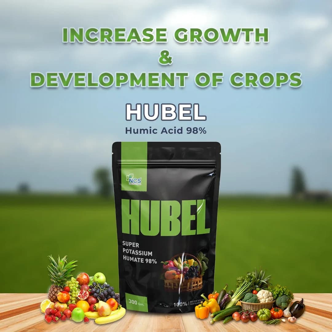 HUBEL - Humic Acid 98% Potassium Humate, Suitable for All Crops, Enhances Root Mass, Brix Level, and Plant Growth - Image 2