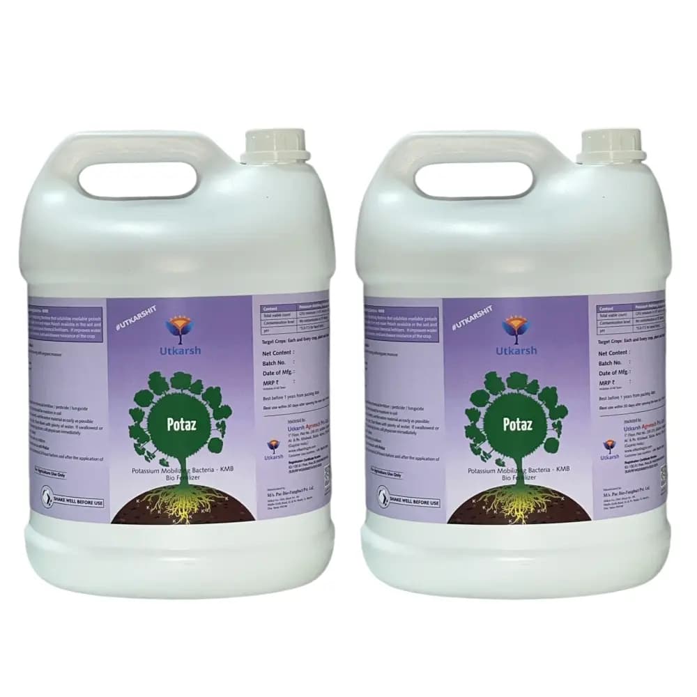 Utkarsh Potaz (Potassium Solubilizing Bacteria - KSB) Bio Fertilizer, Improves Soil Health and Stimulates Plant Growth - Image 5