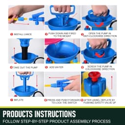 Neptune NF-8.0 Hand Operated Sprayer, 8-Liter Adjustable Shoulder Strap, Pressure Relief Valve, Ideal For Gardening, Cleaning And Agriculture 9