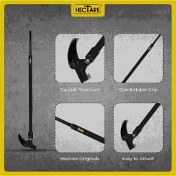 Hectare Plant Up Rooter Cum Root Puller For Removing Big Size Weeds and Plants, Made of Iron, Useful to Remove Weeds Up to 1 Inch Thickness 4