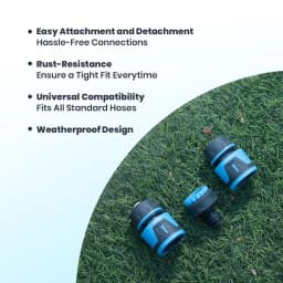 IFFCO Urban Garden Hose Spray Gun, Spray Patterns, Leak-Proof, Rust-Resistant Watering Spray Gun 6