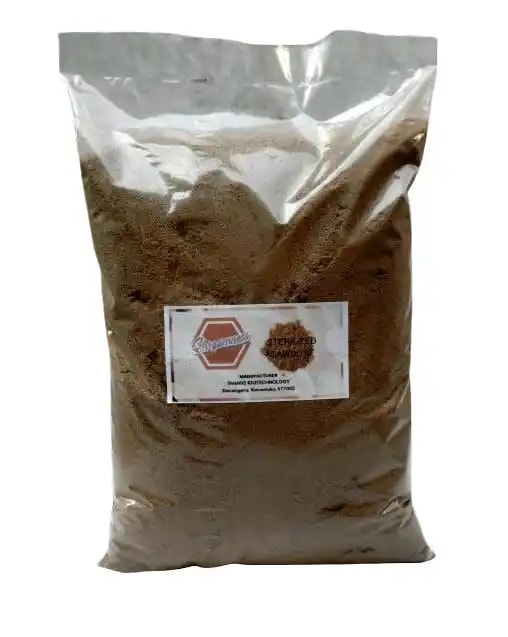 Hardwood Sawdust for Mushroom Cultivation (Unsterilizer), Suitable for all cultivable mushroom