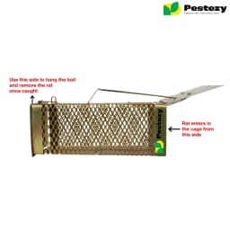 Pestezy Mouse Or Rat Trap Cage, Humane, Durable, Safe And Easy to Use, Cross Design, Allowing For Safe Release 6