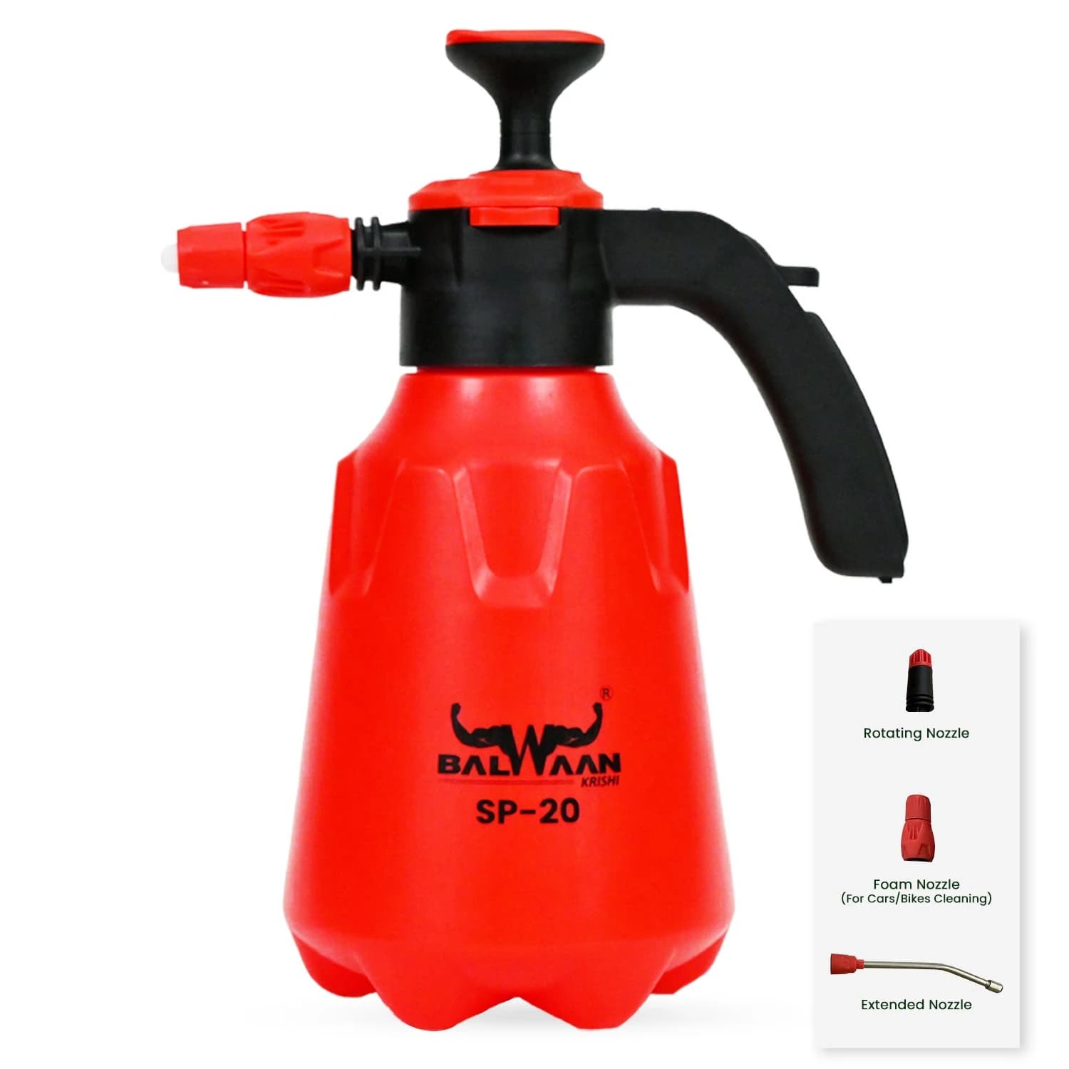 Balwaan SP-20 - 2 Liter Pump Sprayer - Image 2