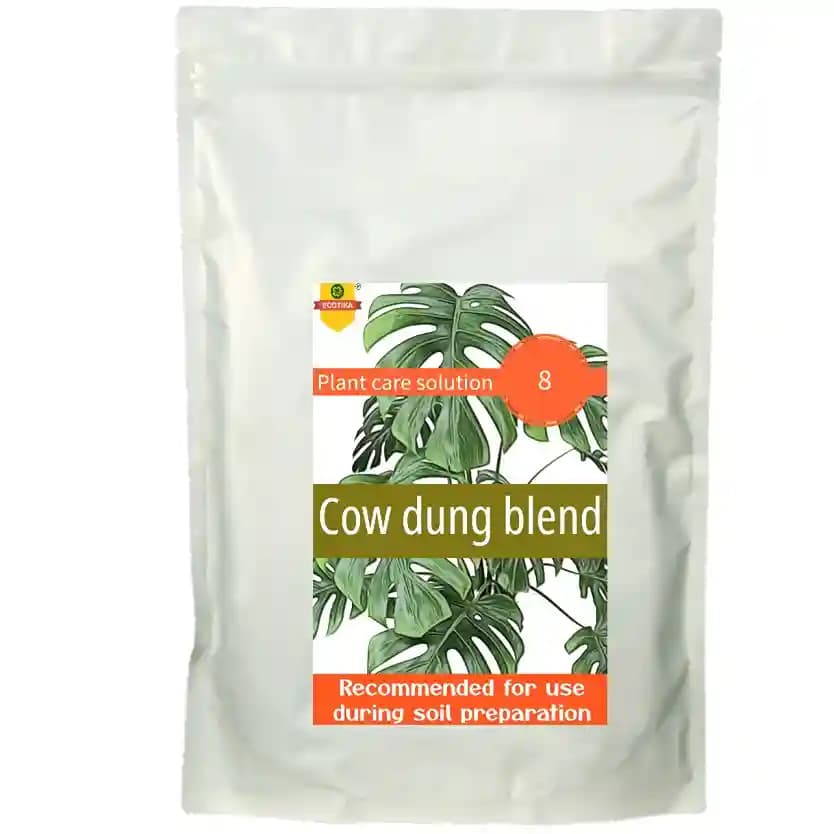 Ecotika Blended Cow Dung 3-2-1, Organic Fertilizer, Helps to Improve Soil Health, Promotes Good Plant And Crop Health. - Image 1