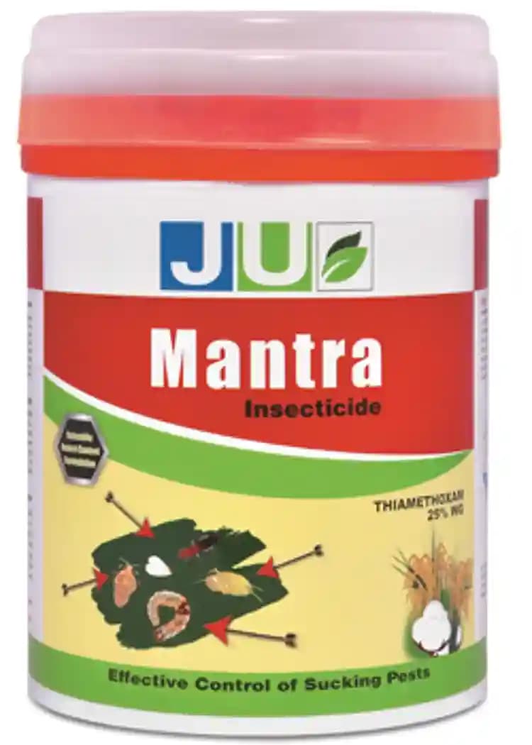 JU Mantra Thiamethoxam 25% WG Insecticide , Controls a number of insects in a wide range of crops - Image 1