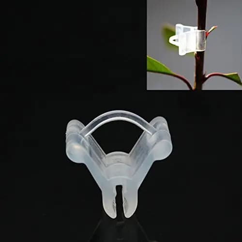 Siddhi Garden Plant Grafting Clip 4 to 6 mm Grafting Clip White,Plant Straightener Clip - Image 6