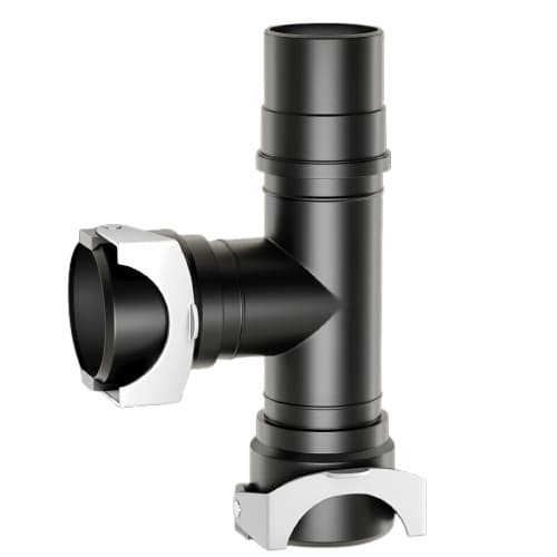 Bhumi Tee With Coupler For Three Way Pipe Connection - Image 1