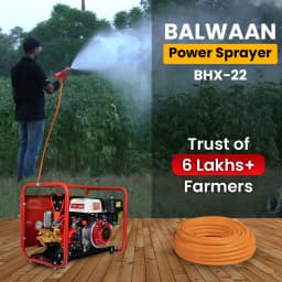 Balwaan BHX-22 Portable Power Sprayer, HTP Sprayer, 4 Stroke, 80 cc Petrol Engine 6