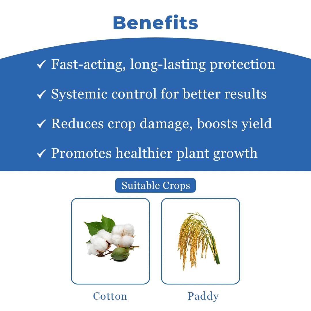 IIL Dominant (Dinotefuran 20% SG) Systemic Insecticide Use for Cotton and Paddy - Image 4