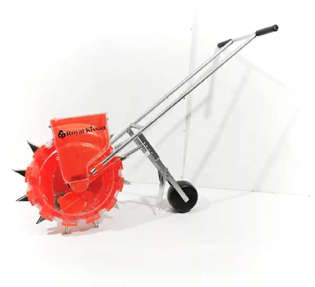 Royal Kissan Adjustable Agricultural Hand Operated Manual Seeder (RK-A012)With Adjustable Speed Space And Mouth Number. - Image 2