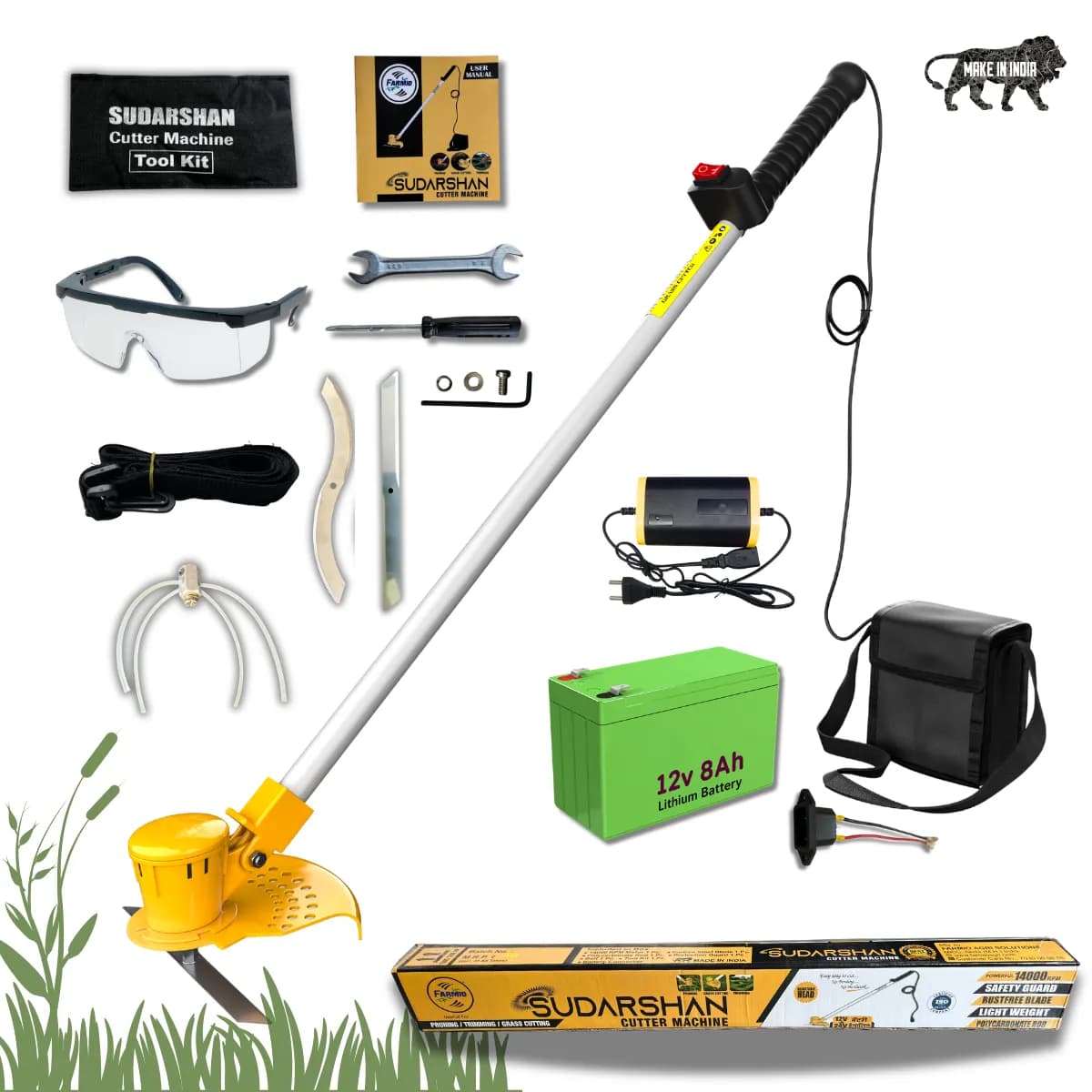 Farmio Sudarshan Grass Cutter - Brush Cutter Machine - Image 2