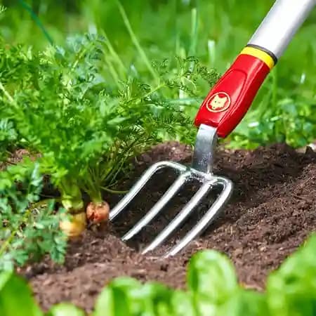 Wolf Garten Flower Fork (LU-GM) 7.5cm, Essential Tool For Planting And Transplanting - Image 3