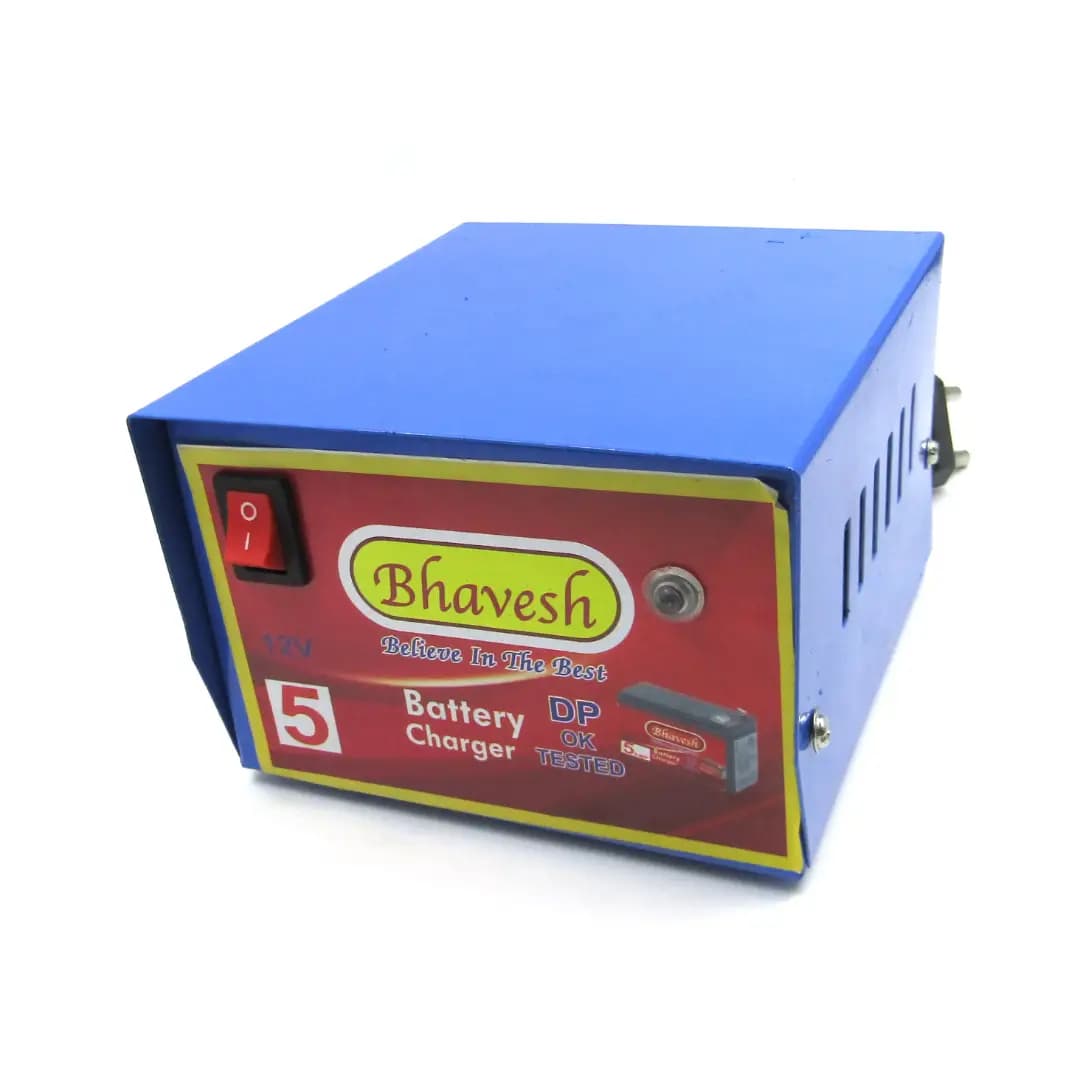 Radhe Agri 7 Ah to 50 Ah Automatic Battery Charger, Easy To Carry, Install, And Store - Image 2