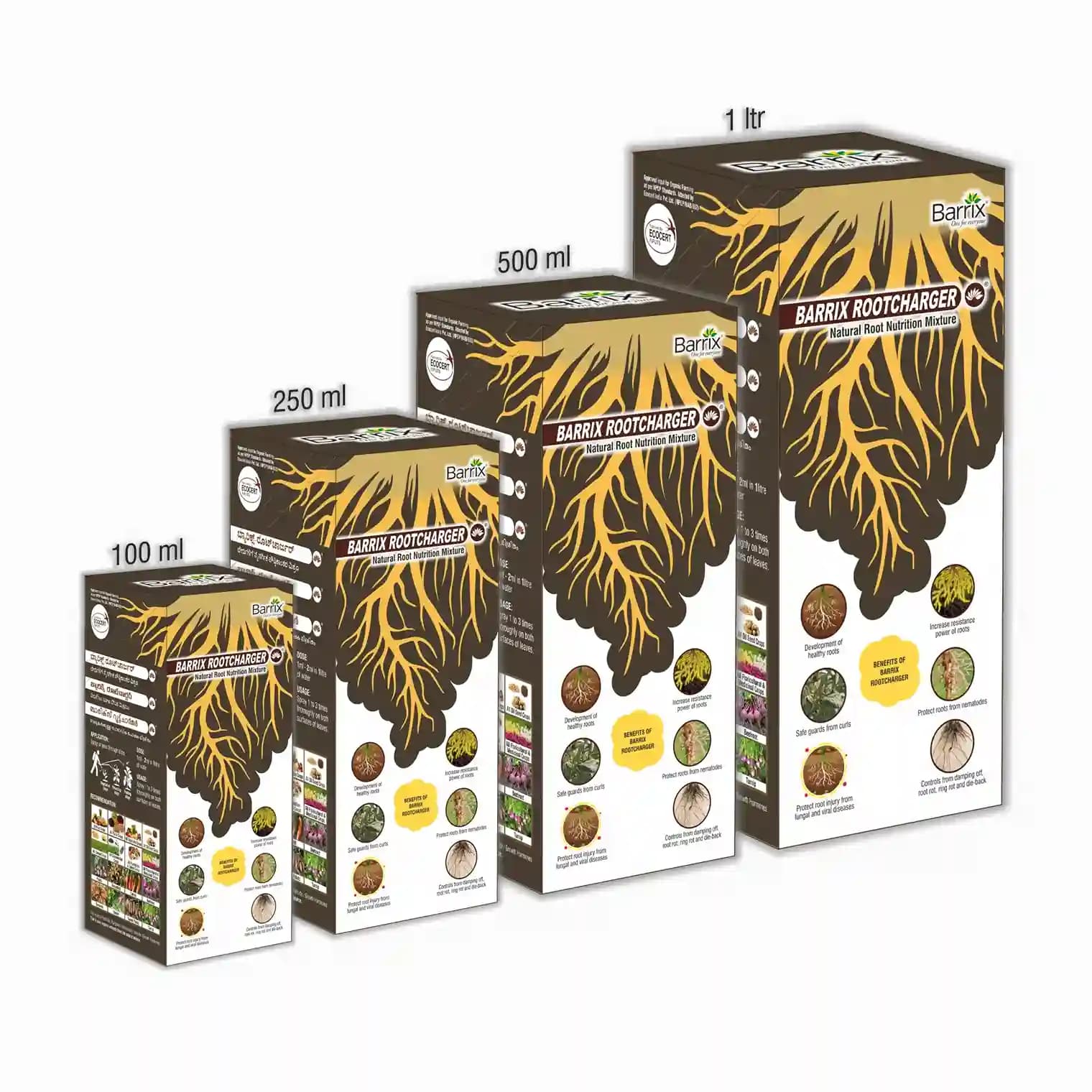 Barrix Rootcharger Organic Root Nutrition Mixture, Improves Protein Synthesis & Root Growth - Image 4