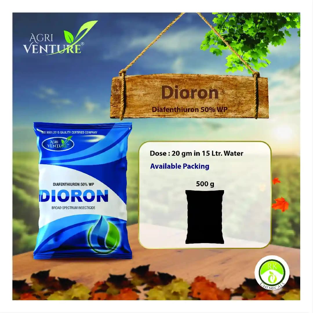 Agriventure Dioron ( Diafenthiuron 50% Wp ) For All Vegetables, Broad Spectrum Insecticide For Control Of Whiteflies And Mites - Image 3