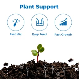 जीएसीआईएल प्लस कम्पलीट एनपीके 19:19:19 खाद - हरे सब्जियों, रसदार फलों और शानदार फूलों के लिए। 3