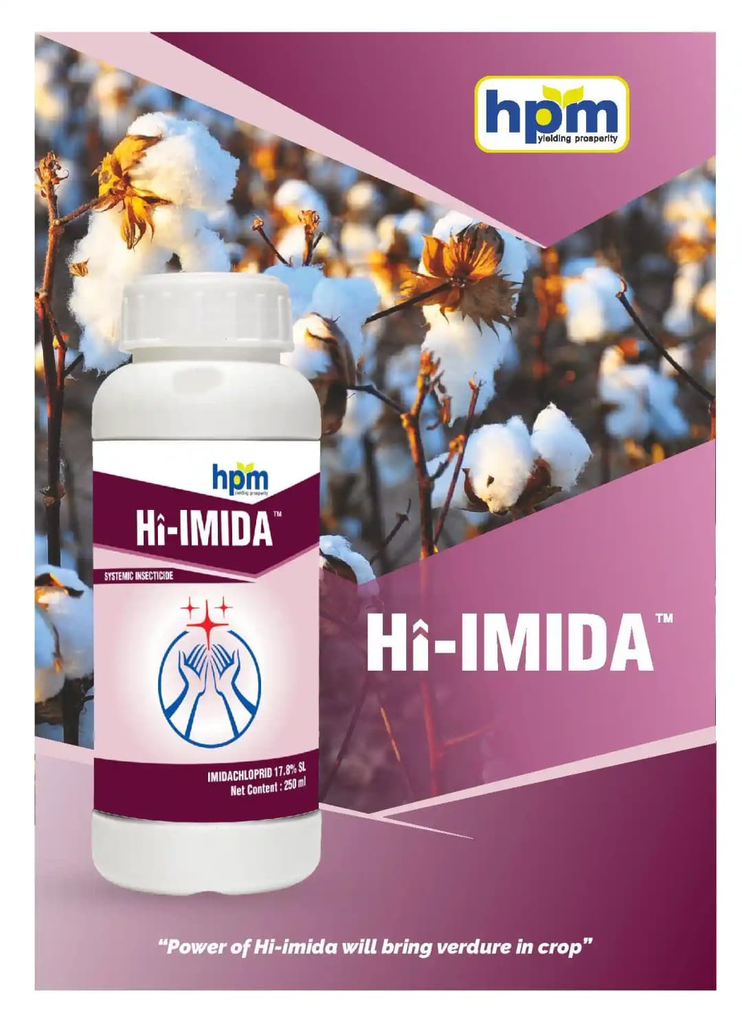 Hpm Hi-Imida Imidacloprid 17.8% SL, Effective Systemic Insecticide For Cotton, Paddy, and Vegetables - Image 3