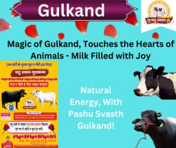 PASHU SVASTH GULKAND, Rose Infused Herbal Milk Booster, Stomach Cooler For Cattle And Animal Health Supplement 5