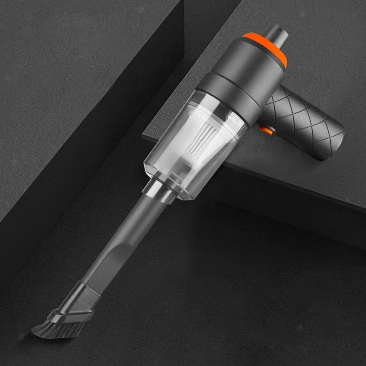 2 In 1 Vacuum Cleaner, Wireless, High Power Handheld And USB Rechargeable, Ideal For Car Interiors, Home And Office - Image 6