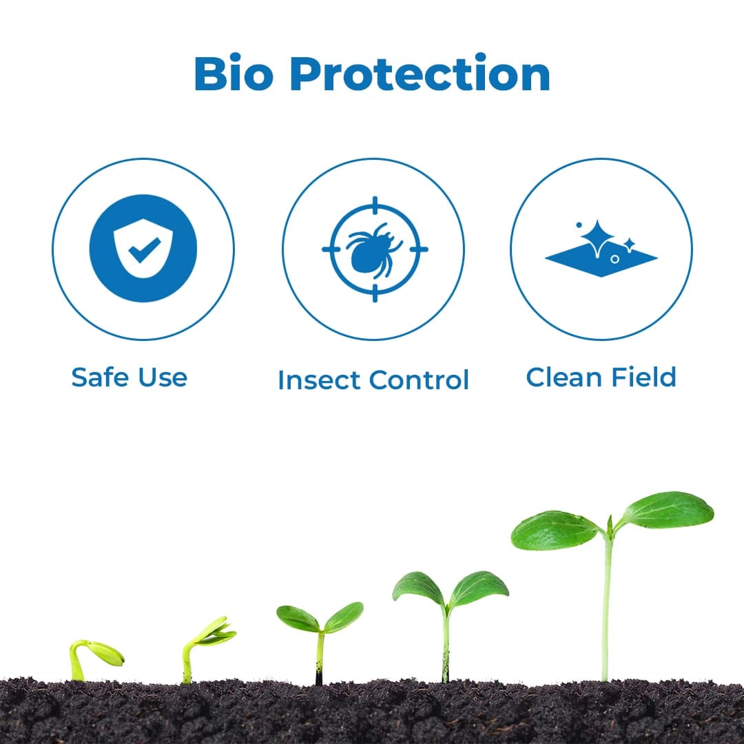 हेडो बेवेरिया (ब्यूवेरिया बैसियाना 1.15% डब्ल्यूपी) पाउडर जैव कीटनाशक, सब्जियों, फलों और सभी फसलों के लिए, व्यापक नियंत्रण क्षमता - Image 3