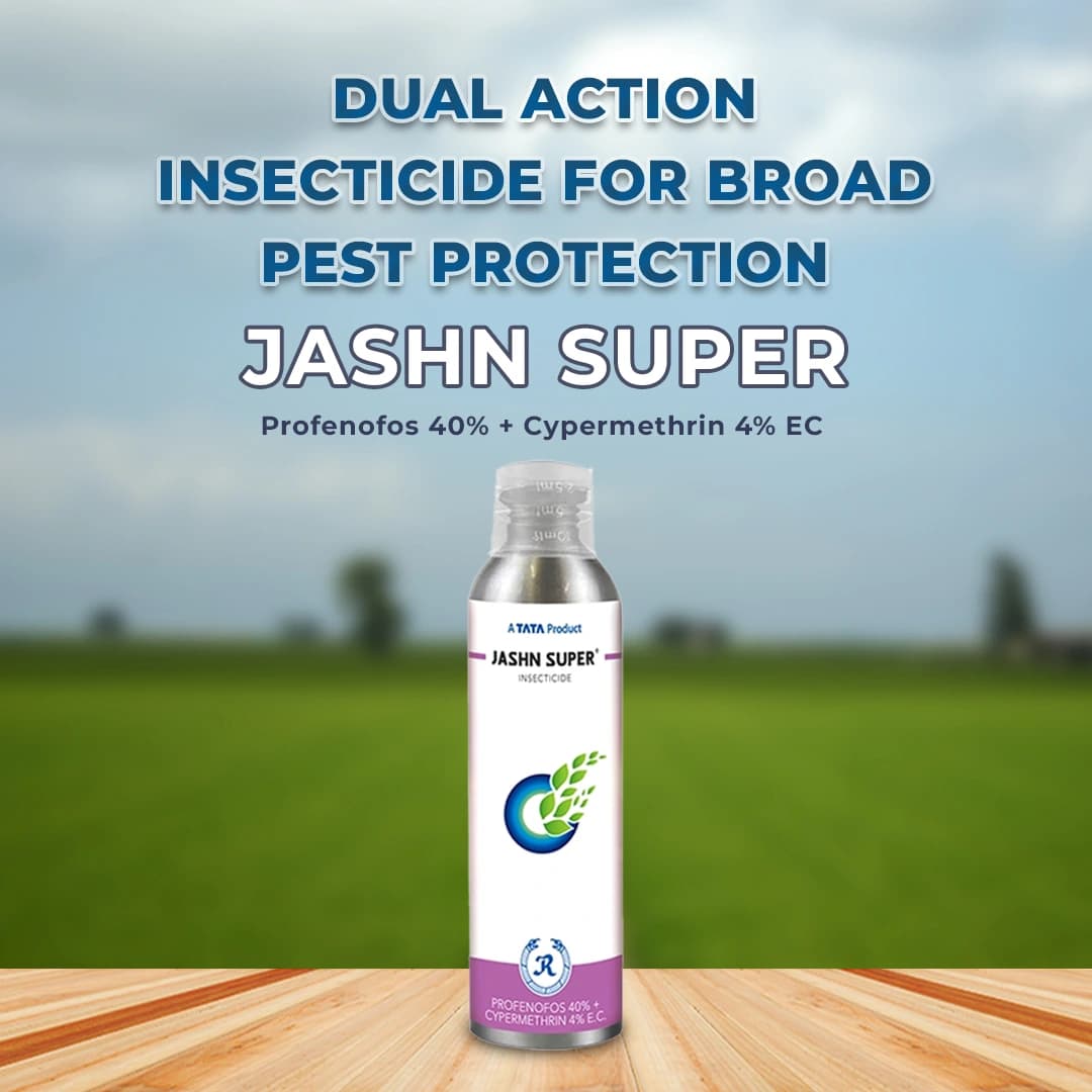 Tata Rallis Jashn Super Profenofos 40% + Cypermethrin 4% E.C Insecticides. - Image 2