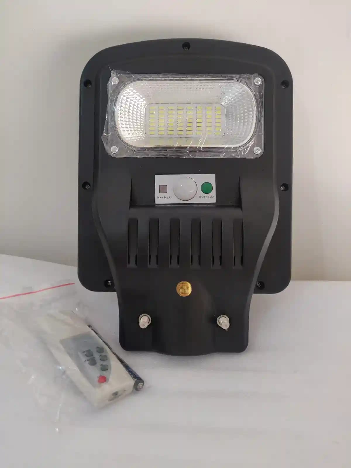 Solar All In One Pole Light With Remote ( Without Pole), No Wiring, Fix In Sunlight And Get Free Light - Image 3