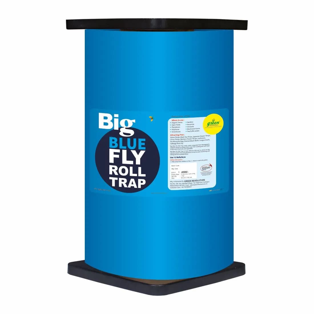 Green Revolution Blue Sticky Roll Trap, 15 Cm x 100 Mtr, Effective For Controlling Flying Insects - Image 6
