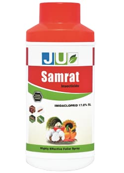 JU Samrat Imidacloprid 17.8 SL Insecticide, Systemic Action, Sucking Pests and Termites Controller - Image 1