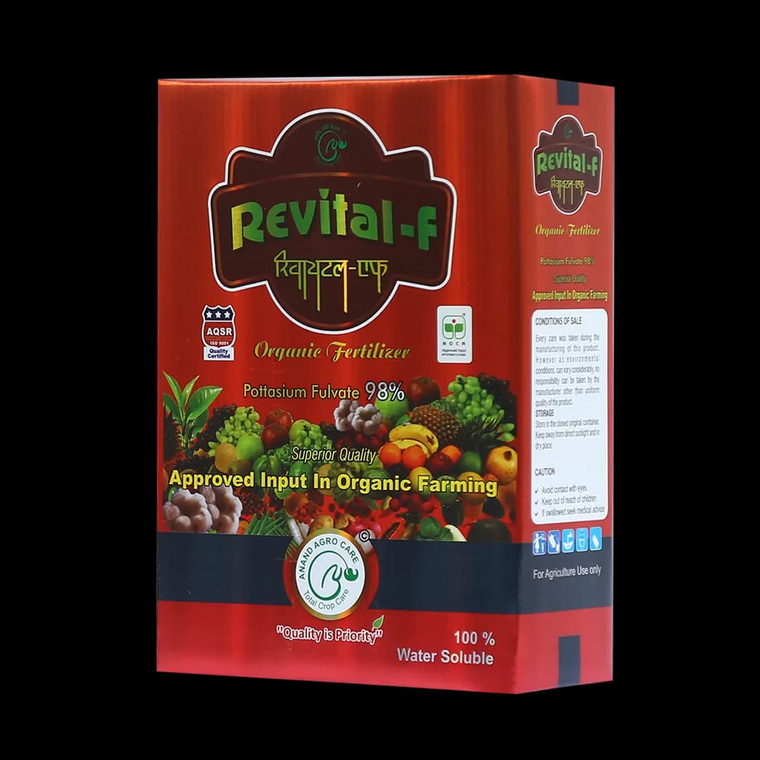 आनंद रिवाइटल एफ - 98% (फुल्विक एसिड) पोषक तत्वों के अवशोषण में मदद करता है, चयापचय की दर बढ़ाता है। - Image 3