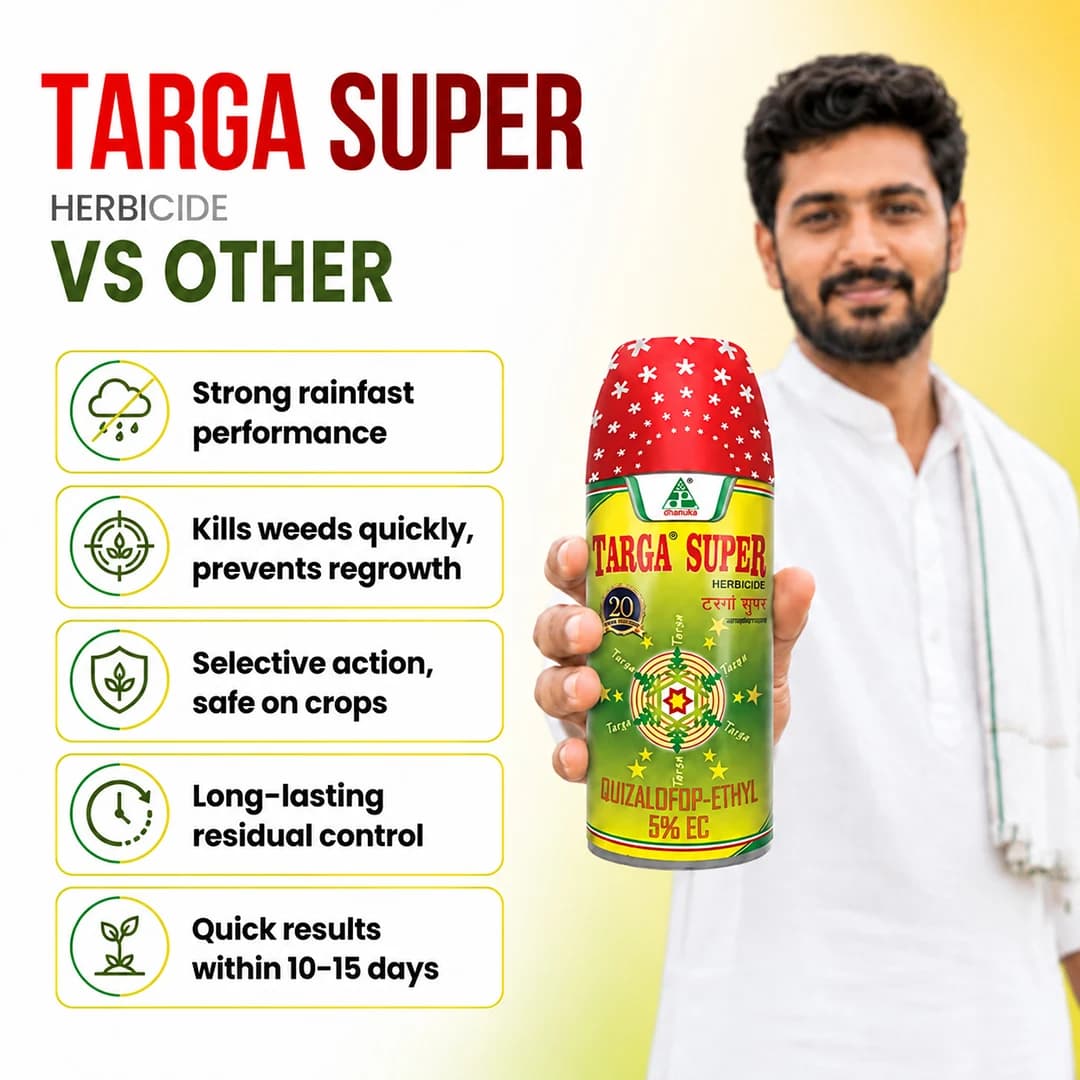 Dhanuka Targa Super Herbicide - Quizalofop-ethyl 5% EC - Image 7