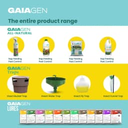 Gaiagen RB Lure Combo , Pheromone Lure For Rhinoceros Beetle Outdoor Plants (Oryctes Rhinoceros) and Insect Bucket Trap, IMO Certified. 9